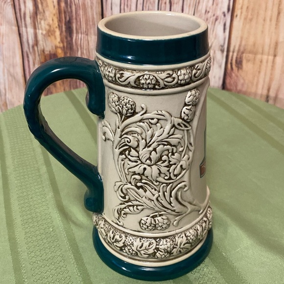 Mug Vintage Elegant Cream and Green Dining Hillshire Farm 75th Anniversary Mug - Picture 3 of 8